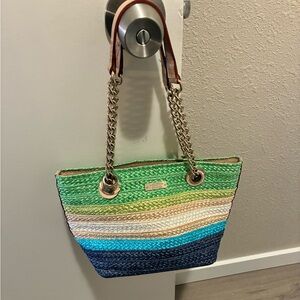 Kate Spade New York Chelsea Market Straw Handbag